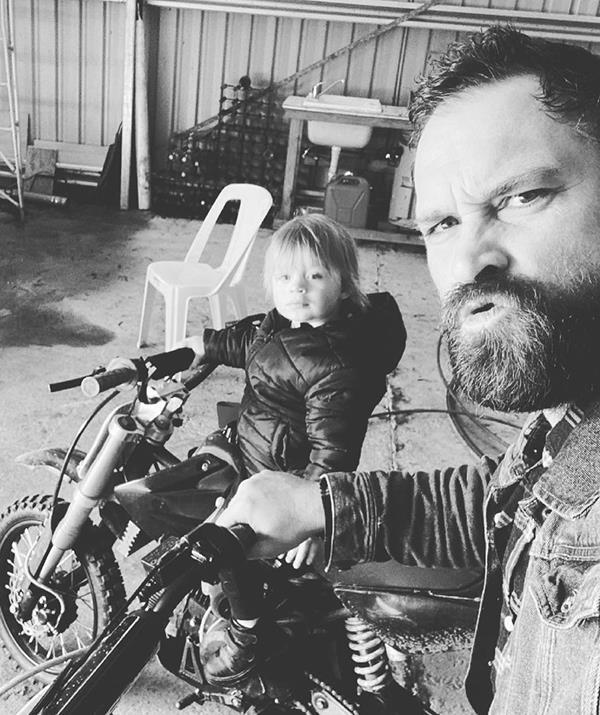 Wolf has already started following in his father's footsteps and rides around on a mini dirt bike.
<br><br>
"My days are just consumed with him, and everything that you sort of do for life is about your child now which is great. It's nice to have that, to have someone else to work towards, apart from yourself," he previously said of fatherhood.