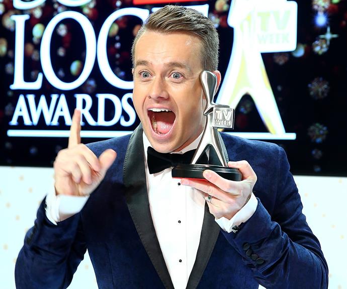 **Grant Denyer: *Family Feud***
<br><br>
"I didn't realise some of the joy you could bring," says Grant about hosting *Family Feud* for six years. 
<br><br>
"I was basically a human ATM, dispensing cash to people who really needed it. 
<br><br>
"It's nice that you can be there and help out these lovely genuine beautiful Australians, and just help their dreams come true." 
<br><br>
Of course, along with the prizes, part of the appeal of *Family Feud* is when people gave the wrong answers – something Gold Logie winner Grant, 44, loved, too. 
<br><br>
He chuckles, "I remember the very first episode and I was really nervous. 
<br><br>
"I asked, 'Name a yellow fruit,' and the first contestant ever buzzes in straight away, as confident as anything and says, 'Orange.' I'm like, 'Oh man, we've got ourselves a show!'"
<br><br>
Why does he think game shows are so entertaining to watch? 
<br><br>
"A game show is that equivalent of taking your bra off when you get home, or undoing the top button of your pants!" he laughs.