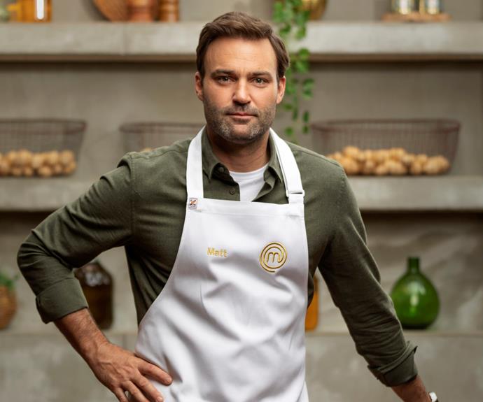 **Matt Le Nevez: 'I was a really bad cook'**
<br><br>
Australia fell in love with Matt as Dr Patrick Reid in the TV drama *Offspring*.
<br><br>
Now living with girlfriend Michelle Smith and their two kids, [the Aussie heartthrob](https://www.nowtolove.com.au/reality-tv/masterchef/matthew-le-nevez-celebrity-masterchef-offspring-69318|target="_blank"), 42, says it was his days as a bachelor that forced him to learn to cook. 
<br><br>
"I left home pretty young and had to learn how to cook and I was really bad at it," he says. 
<br><br>
"As soon as I had kids it just changed – what I wanted to do for them and give them, and really create a beautiful home around the kitchen."