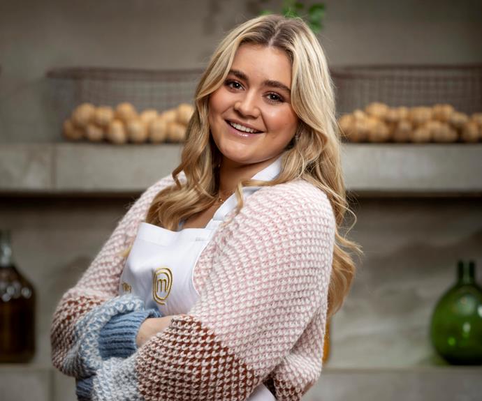 **Tilly Ramsay: 'Dad can be annoying!'**
<br><br>
As the daughter of outspoken celebrity chef Gordon Ramsay, Tilly is a frontrunner to take out the cooking show. 
<br><br>
And the 19-year-old admits she's feeling the pressure to make her dad proud. 
<br><br>
"With my food, he's really tough on me," Tilly previously said. 
<br><br>
Despite this, she admits her fiery dad is actually a big softie at heart, revealing the pair often cook at home together. 
<br><br>
"He does try to take over the kitchen, which can be annoying, but he teaches me so much," she says. 
<br><br>
"Dad helped me get into cooking and advises me in the kitchen. He's really happy that someone else in the family loves to cook."
