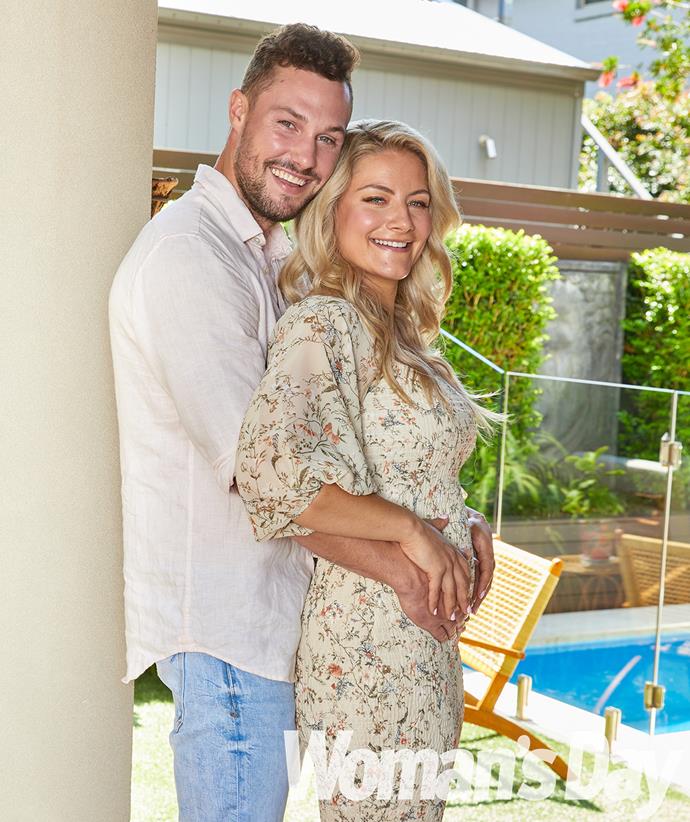 It's a big baby surprise for this Block star and his beautiful fiancée!