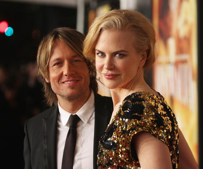 Nicole Kidman and Keith Urban met in 2005 and wed in 2006.