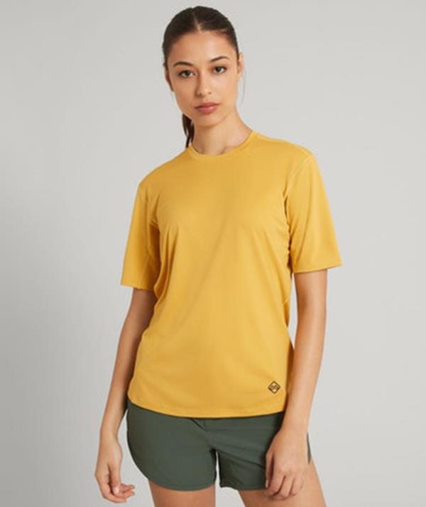 **Workout shirt**
<br><br>
Not only will the Kathmandu SUN-stopper help protect you from the sun and rain with its moisture wicking fabric, it's also made from 100% recycled polyester and was produced using sustainable chemistry with minimal impact on people and the environment. 
<br><br>
SUN-Stopper Women's Short Sleeve T-Shirt, $79.98, [Kathmandu](https://www.kathmandu.com.au/search/sun-stopper/sun-stopper-wmns-s-s-tee.html?colour=14192|target="_blank"|rel="nofollow") 