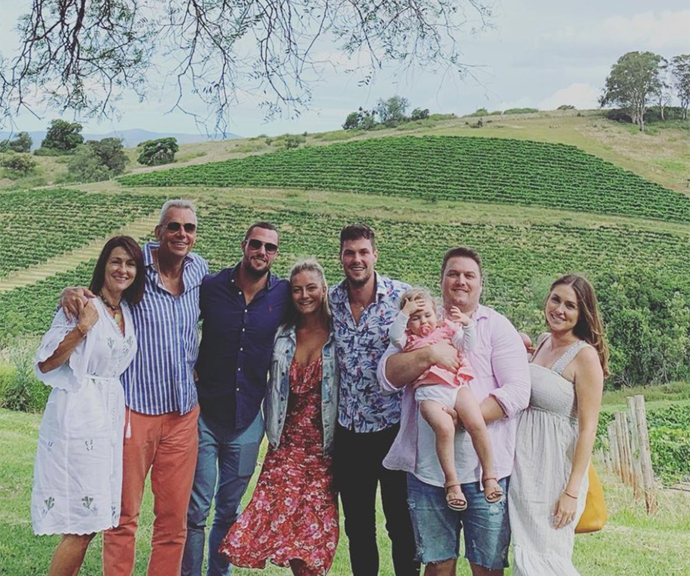 Olivia has fit into the Packham family seamlessly, and enjoyed a holiday to the Hunter Valley with Luke's loved ones in December 2020.