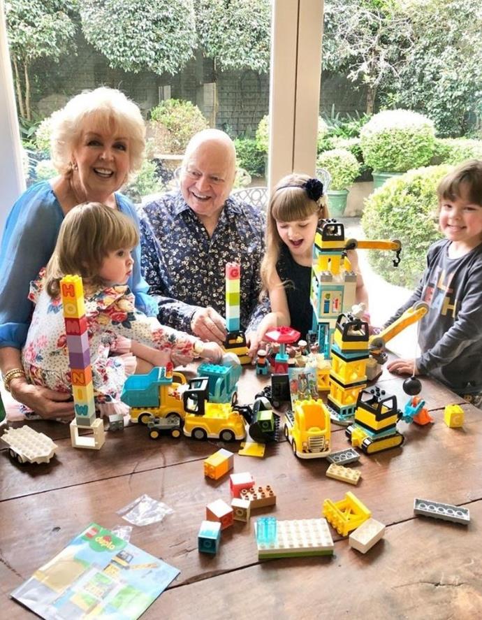 Bert and Patti got in touch with their inner children to take on this Lego project with their grandkids.