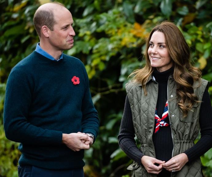 The Duke and Duchess of Cambridge visited Scouts during their trip to Glasgow.