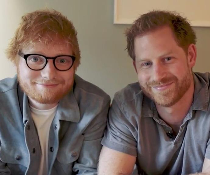 Ed also met Prince Harry in 2019, when they teamed up to film a special sketch for World Mental Health Day.