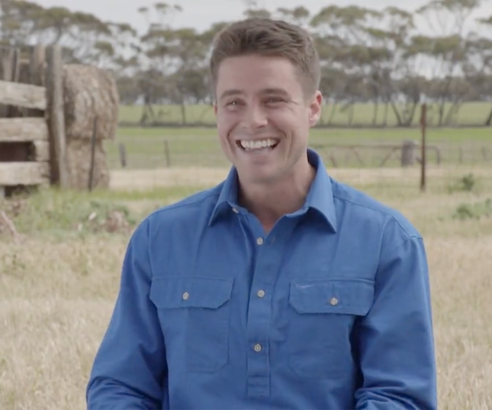 Crop and sheep farmer Will describes himself as "upbeat and positive".