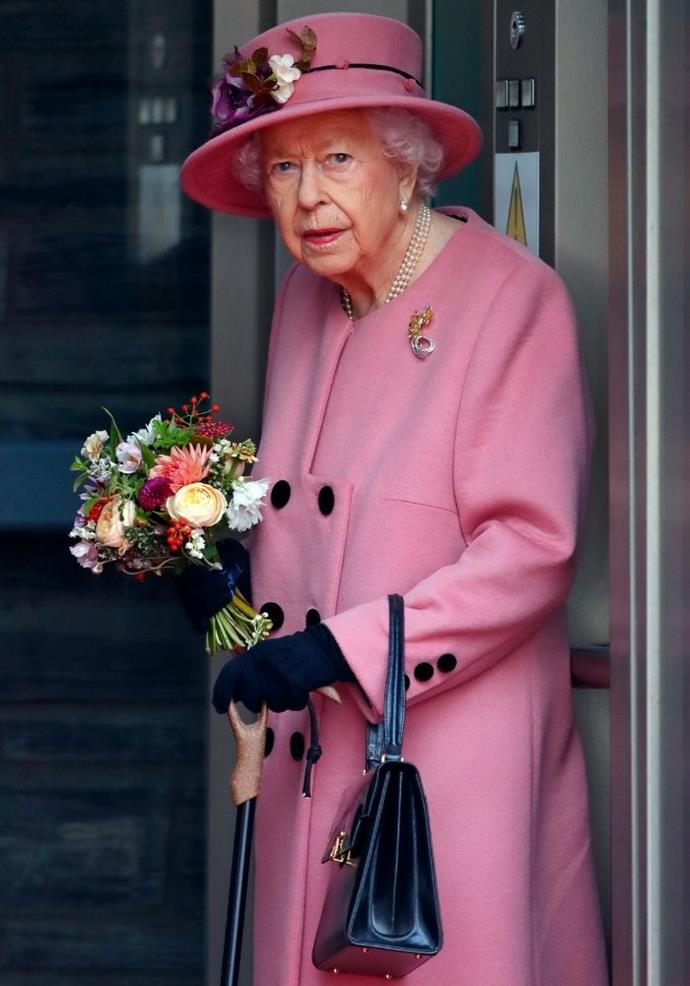 The longest-reigning British monarch pulls off pink as no other royal can, and her affection for the hue has been a decades-long affair.