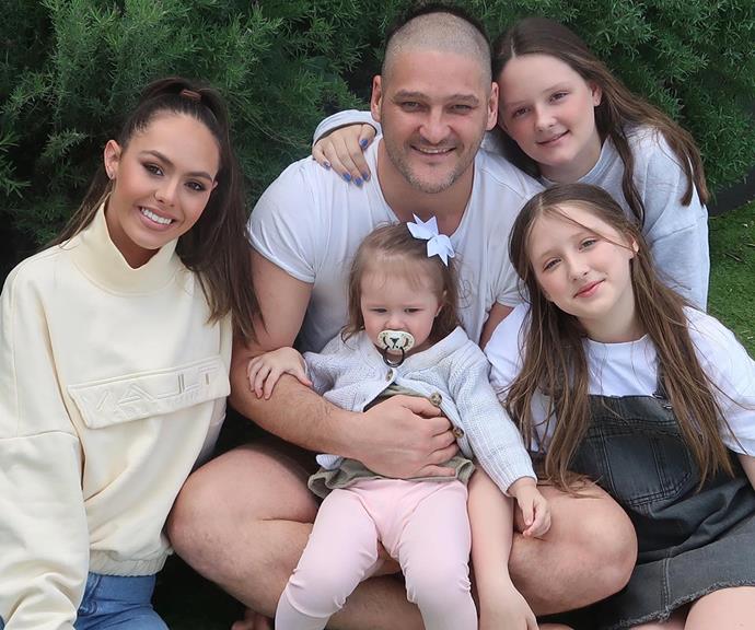 The former AFL champ is a devoted step-father to Mia, 21, and dad to Leni, 14, Lulu, 10, and [Tobi, who turns three later this month.](https://www.nowtolove.com.au/parenting/celebrity-families/brendan-fevola-tattoo-tobi-57248|target="_blank")