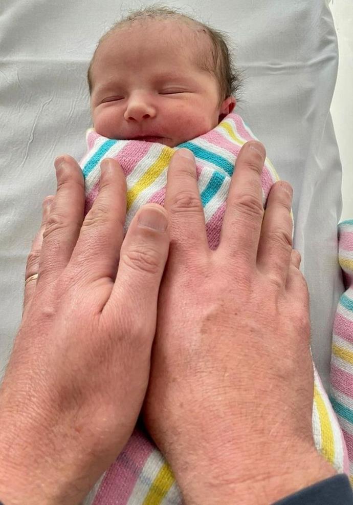 Kochie welcomed his seventh grandchild, Florence, three weeks ago.