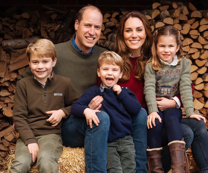 Another stunning family snap from the Cambridges in 2020.