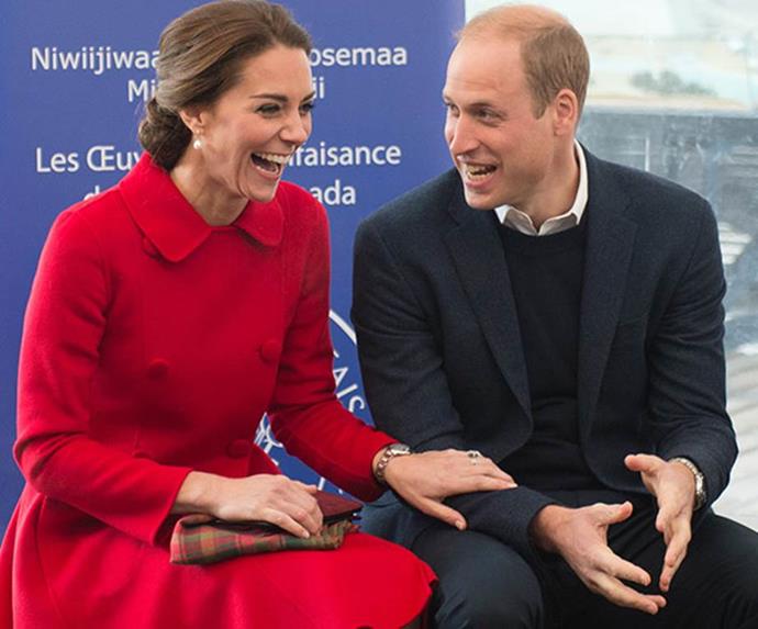 Will and Kate know all about subtle PDA.