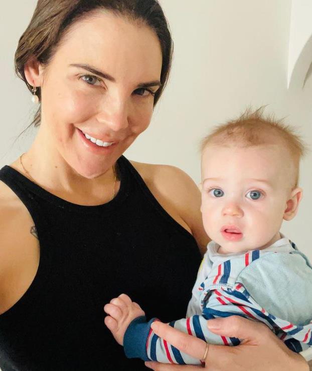 **Tracey Jewel and son Frankie**
<br><br>
Former *MAFS* contestant Tracey Jewel and her husband Nathan Constable welcomed their first child together, a son named Frankie, earlier this year.
<br><br>
Frankie, who is Tracey's second child, came into the world via emergency C-section on March 18.
<br><br>
"He's a strong feisty little man (no wonder with his hard kicks) and so enjoying our little love bubble," Tracey shared one week after his birth.