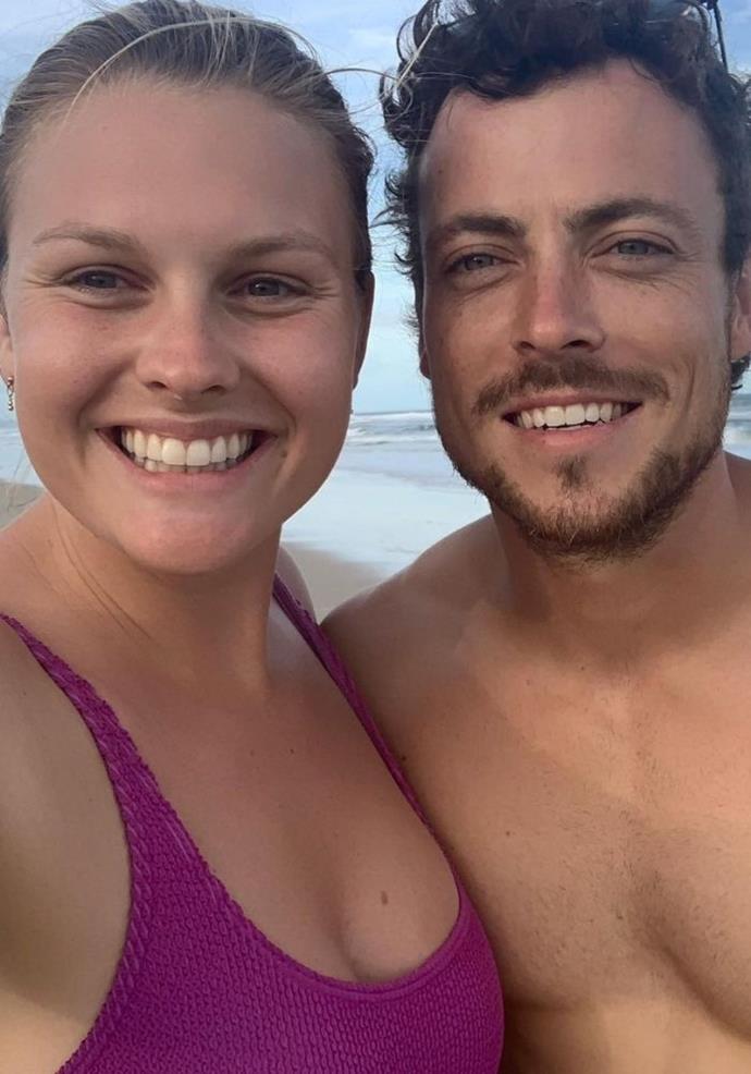 These two are happiest near a beach, but not more than when they're together.
