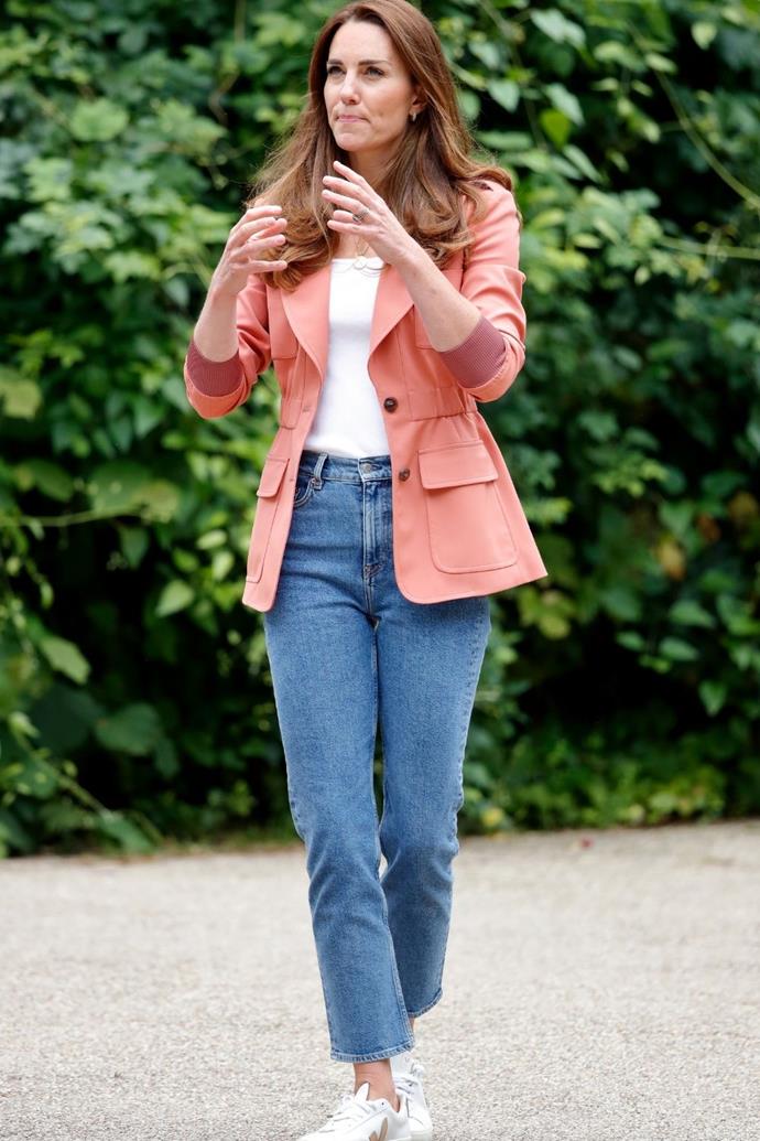 As much as we adore the duchess all glammed up, her casual looks are far more relatable and can inspire our own wardrobes seamlessly.