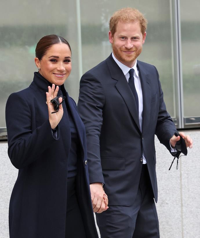 **September**<br>
Prince Harry and Meghan, Duchess of Sussex made a [series of in-person appearances in the US](https://www.nowtolove.com.au/royals/british-royal-family/prince-harry-meghan-markle-new-york-details-69245|target="_blank"), sending fans into a spin.