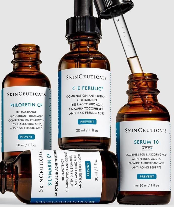 SkinCeuticals Vitamin C serums, starting at $135, from [Adore Beauty.](https://www.adorebeauty.com.au/skinceuticals/vitamin-c.html|target="_blank"|rel="nofollow")