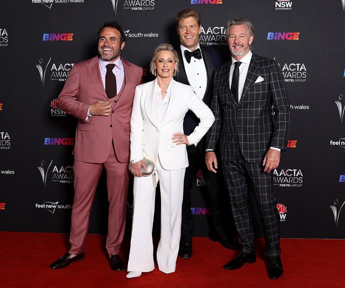 *The Living Room* team were all glammed up for the 2021 AACTA Awards.
