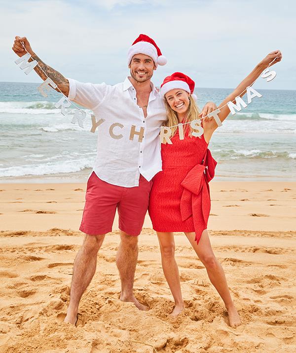 For newcomers Nic Cartwright and Jacqui Purvis, getting to work on *Home and Away* together felt like all their Christmases had come at once!