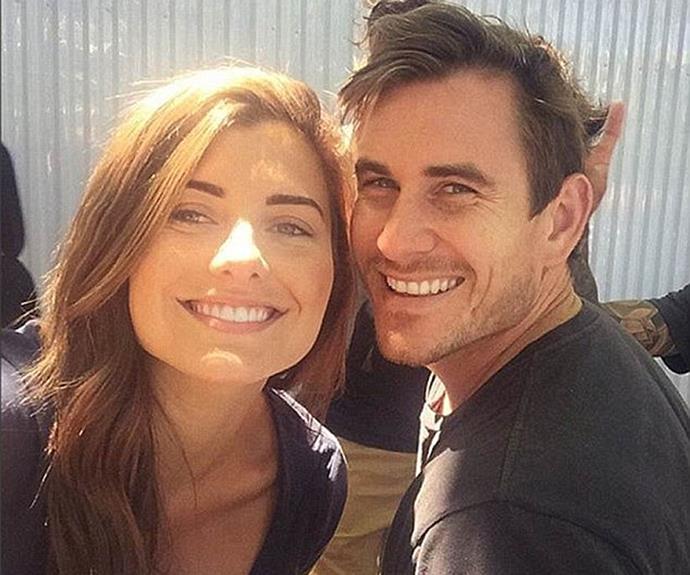 **Dave Billsborrow and Sarah-Mae Amey**<br>
Sarah was one of Sam Frost's closest pals on Dave Garvey's 2014 season of *The Bachelor*, while Dave was on Sam's 2015 season of *The Bachelorette*, and it was that mutual connection that helped the pair meet. At first they seemed like a reality TV match made in heaven, but the romance didn't last and by April of 2016 the couple had called it quits.