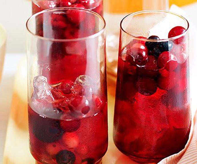 **Berry punch**
<br><br>
'Tis the season for seasonal fruits! If summer had a taste, this cocktail would be it.
<br><br>
[**Read the full recipe here**](https://www.womensweeklyfood.com.au/recipes/berry-punch-15842|target="_blank") 
