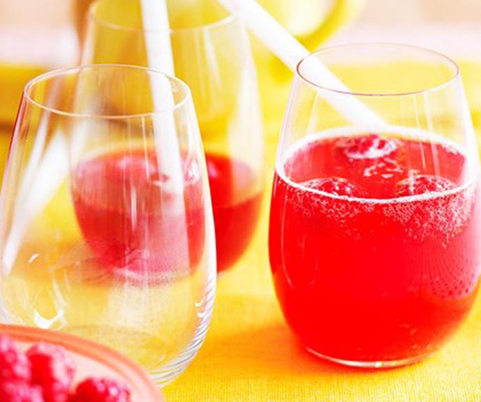 **Raspberry lemonade**
<br><br>
An oldie but a goodie - you can't go past one of these on Christmas day!
<br><br>
[**Read the full recipe here**](https://www.womensweeklyfood.com.au/recipes/raspberry-lemonade-26656|target="_blank")