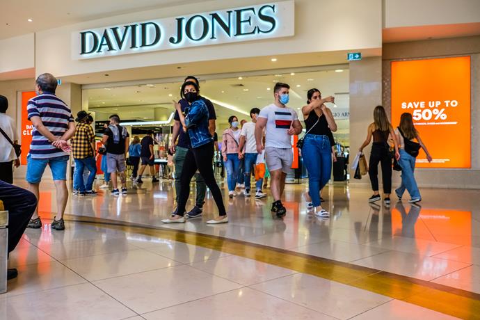 David Jones is just one of the stores set to open doors on Boxing Day.