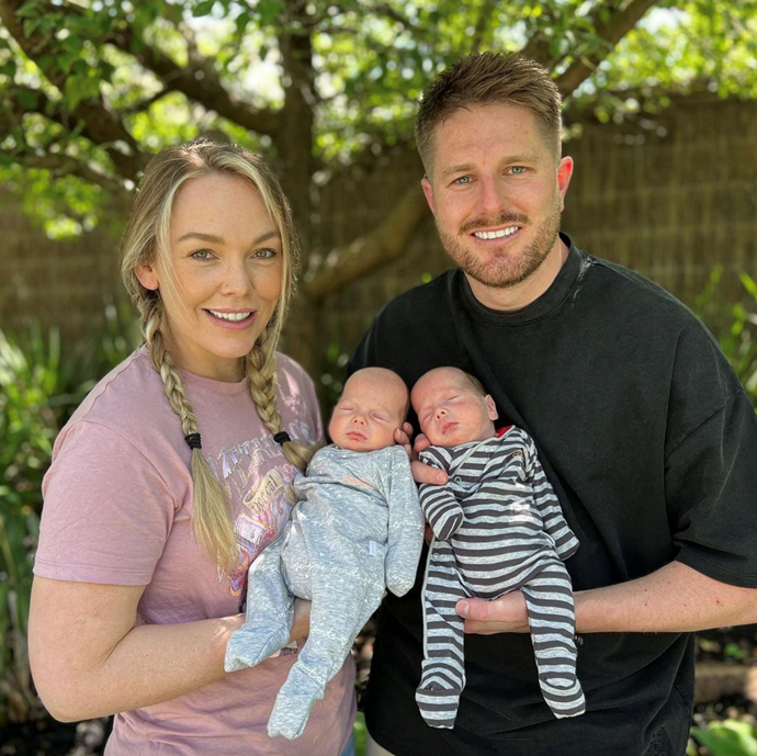 Back in time for Christmas! After two months in the NICU, Bryce and Melissa were finally able to [bring Levi and Tate home](https://www.nowtolove.com.au/reality-tv/married-at-first-sight/mafs-bryce-ruthven-melissa-rawson-twins-home-70417|target="_blank") in December 2021.