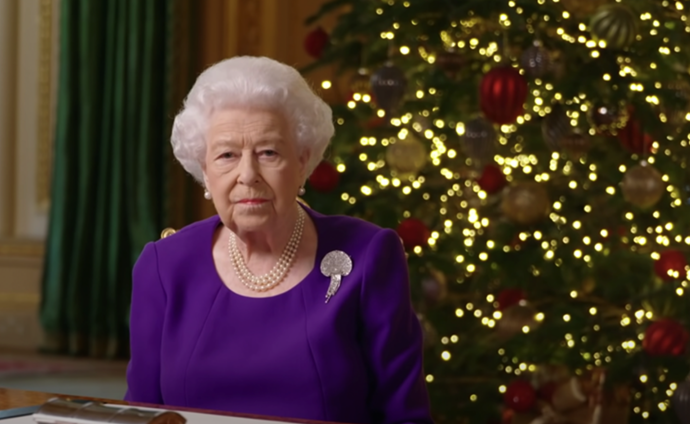 In 2020, the Queen made her Christmas broadcast from Windsor Castle.