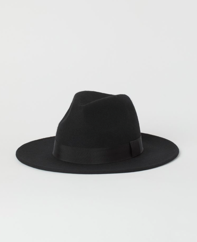 Sturdy hat in felted wool with a band, $39.99, H&M. [**Buy it online here.**](https://www2.hm.com/en_au/productpage.0925978008.html|target="_blank"|rel="nofollow")