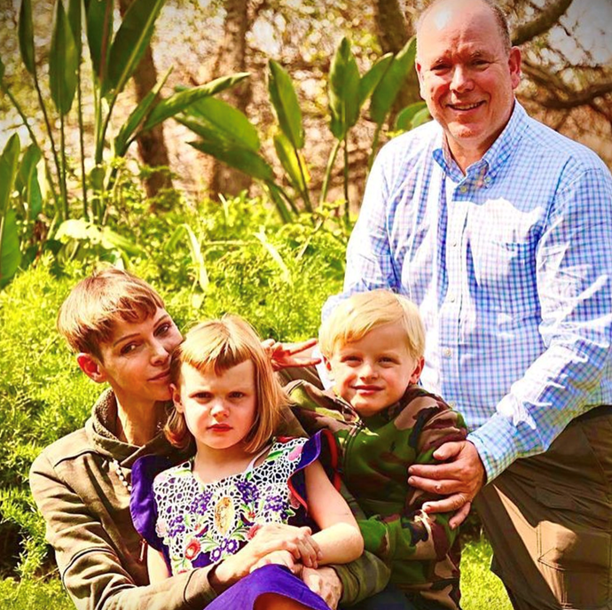 Prince Albert shares twins Jacques and Gabriella with his wife Princess Charlene.