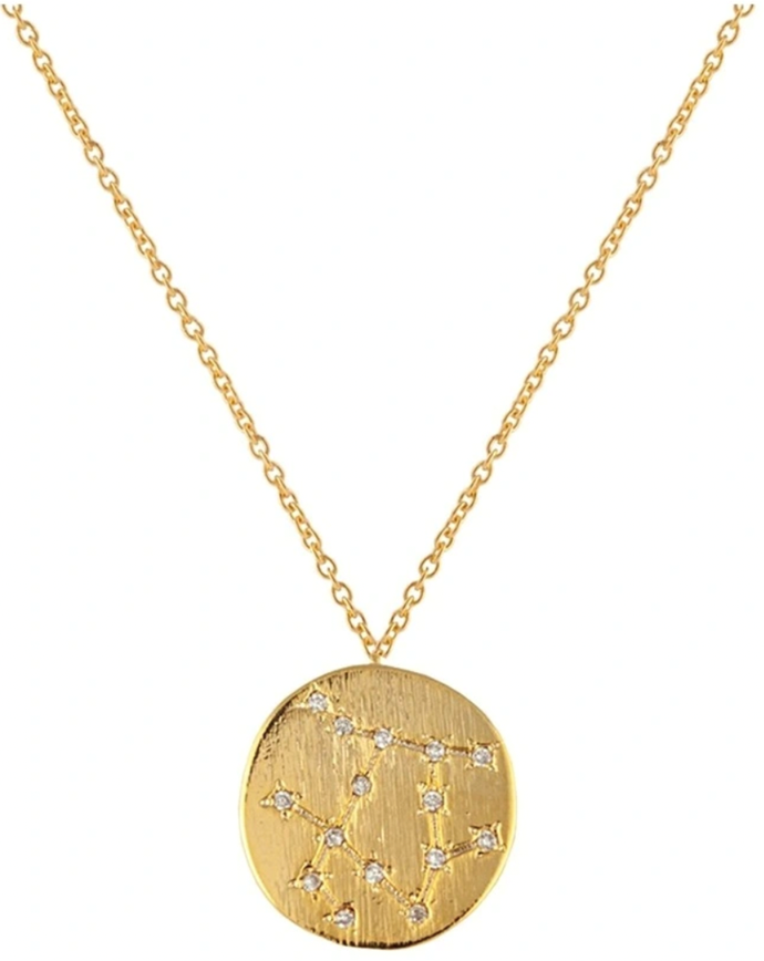 **Gemine Zodiac Pendant Gold Necklace, $69, Myer - [shop it here](https://www.myer.com.au/p/mocha-zodiac-necklace-gemini|target="_blank"|rel="nofollow")**