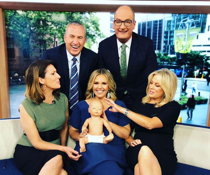 Then in June 2019, Edwina surprised her fellow Sunrise stars by [announcing her first pregnancy live on air](https://www.nowtolove.com.au/parenting/pregnancy-birth/edwina-bartholomew-pregnant-56223|target="_blank") - ***watch the clip below!***