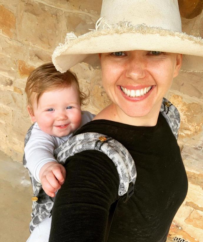 Edwina confessed to *[Women's Weekly](https://www.nowtolove.com.au/celebrity/celeb-news/edwina-bartholomew-baby-daughter-molly-63573|target="_blank")* that there were some challenges in her first months of motherhood, but that she had an "innate sense that what you're doing must be right because [Molly is] happy, she's healthy and she's thriving."
