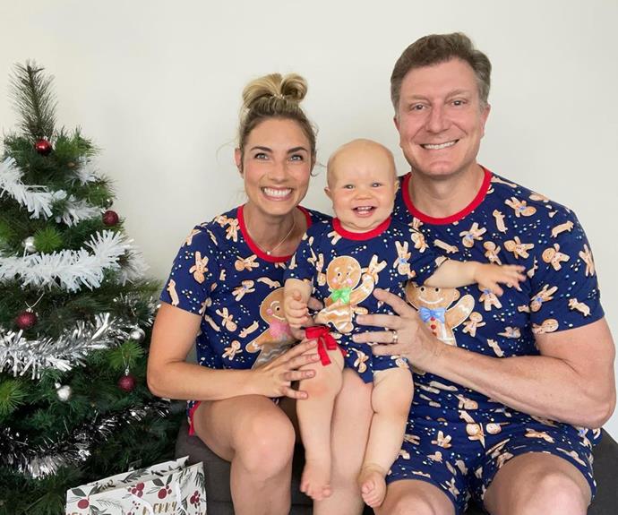 Simon and Lauren made Asher's first Christmas extra special!