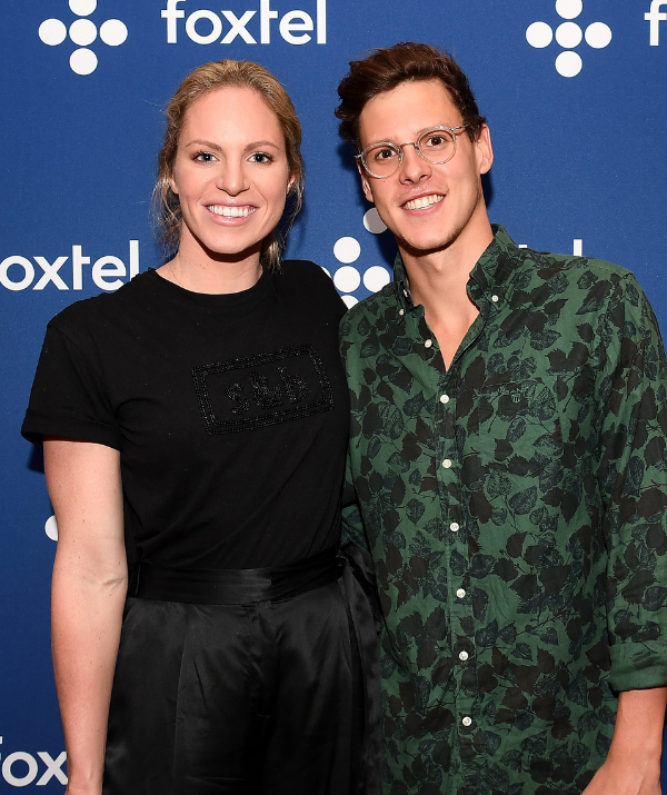 Emily and Mitch Larkin (pictured) caused headlines in 2018 when their shock split was shrouded in cheating allegations.