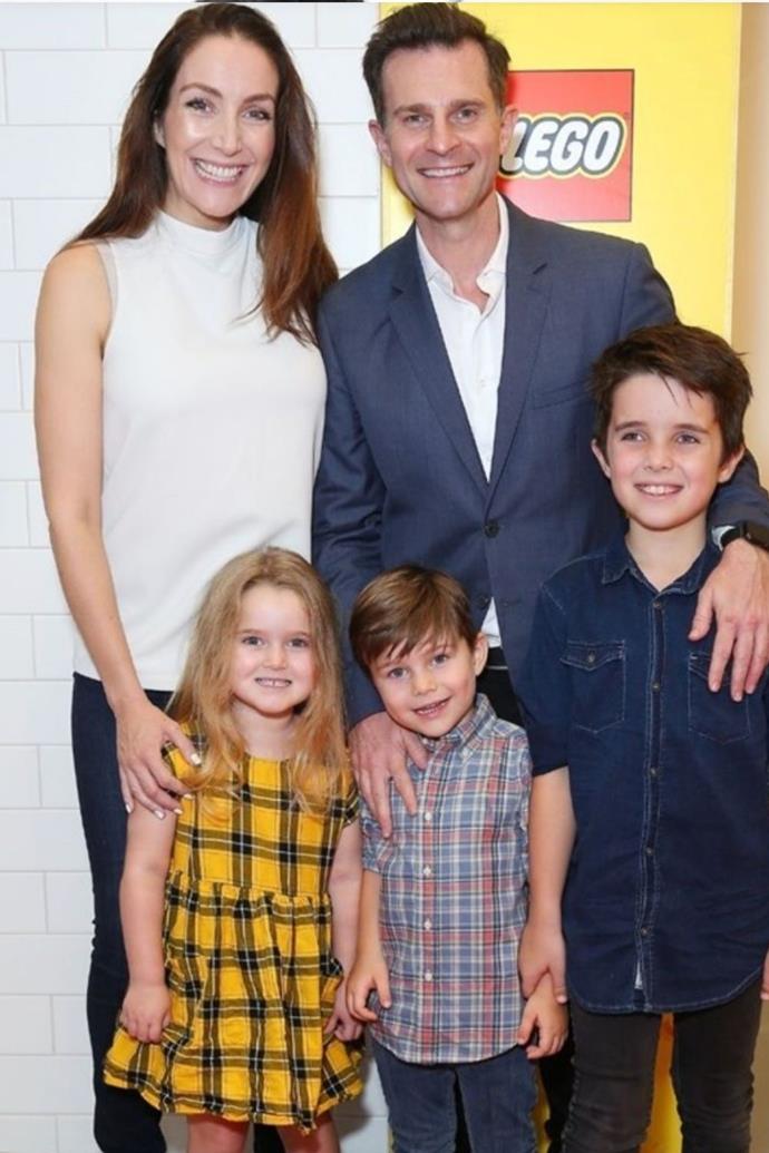 The couple also share three children, son Leo, and twins Billy and Betty.