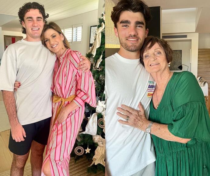 These snaps were taken during Christmas lunch, and when Kylie found them in her phone, she wasn't sure just how alike her sons look, even though everyone tells her they're similar. 
<br><br>
"People say they're alike. Sometimes I can see it ..💙💙," she queried.