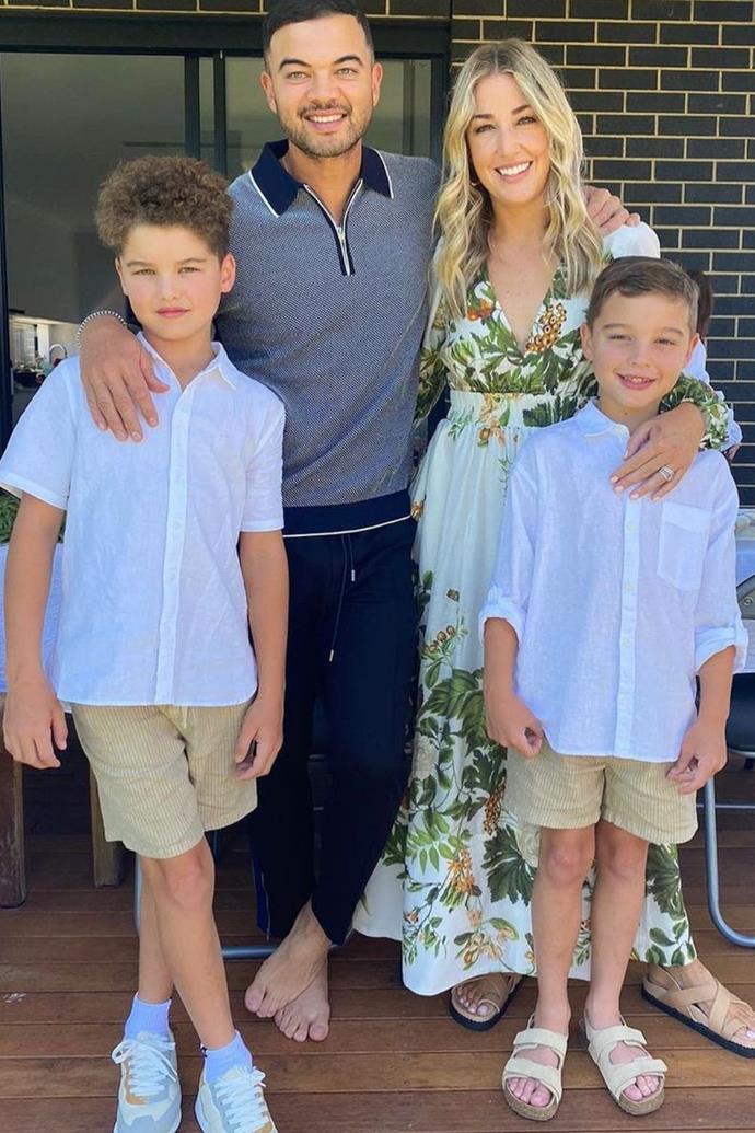The family looked refreshed on Christmas day 2022 and the boys were adorable in their matching outfits.
<br><br>
"Merry Christmas beautiful people! Sending you all so much love for the festive season 🎄🤍," wrote Guy on his Instagram.