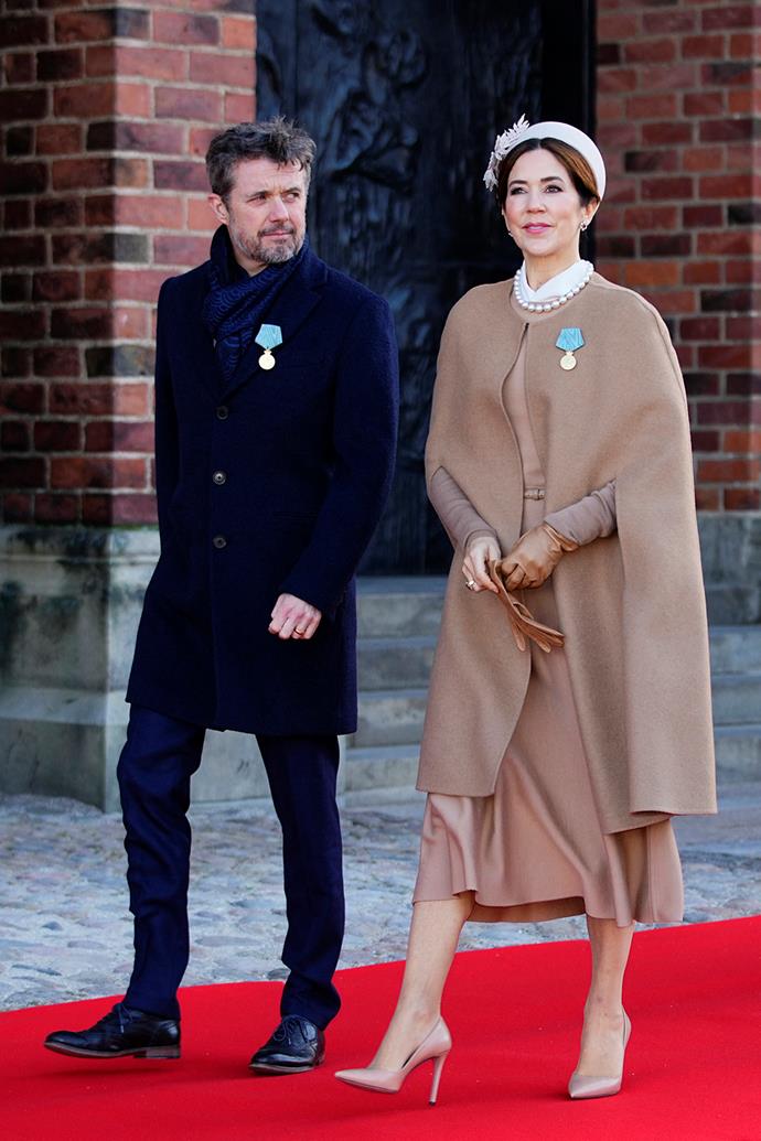 Crown Princess Mary has made an elegant return to public life.