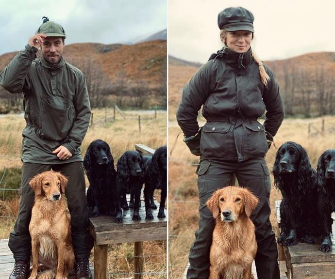 James posted these adorable pictures of him and Alizee with their dogs to reflect on January 2022 and how it impacts his mental health. 
<br><br>
The business owner has been open about his experience with depression, and in his raw message, he thanked his dogs for helping him build a healthy mindset. 
<br><br>
"My thoughts on January…I've always found January a very difficult month, especially when I was suffering from clinical depression. When everyone is setting new goals, laying down new ground rules and striving to become a better version of themselves, while some of us are just about surviving…," he began.
<br><br>
James also shared his mantra to help others see the light when the going gets tough. 
<br><br>
"I have, however, set myself a new mantra which was inspired by my dogs… Don't spend every moment thinking of the one to come, or ones in the past. The past is imperfect, the future will be too, but now – we can do something about that. So right now… I'm going to take the dogs for a long walk hand in hand with my Wife ❤️ 🐾."