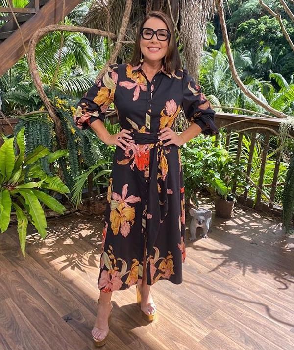 "Pasduchas is just a never fail label. I love them," Julia captioned this photo from the third week of *I'm a Celebrity* filming.