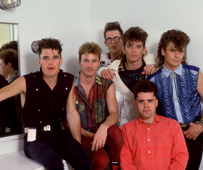 INXS hit the world music stage in 1988 with their breakthrough album Kick, which sold nine million copies and gave them the hit singles *Never Tear Us Apart, Need You Tonight* and *New Sensation*.