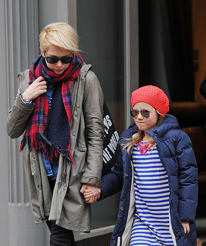 Matilda (pictured in 2013 with Michelle) has formed a great relationship with her stepfather.