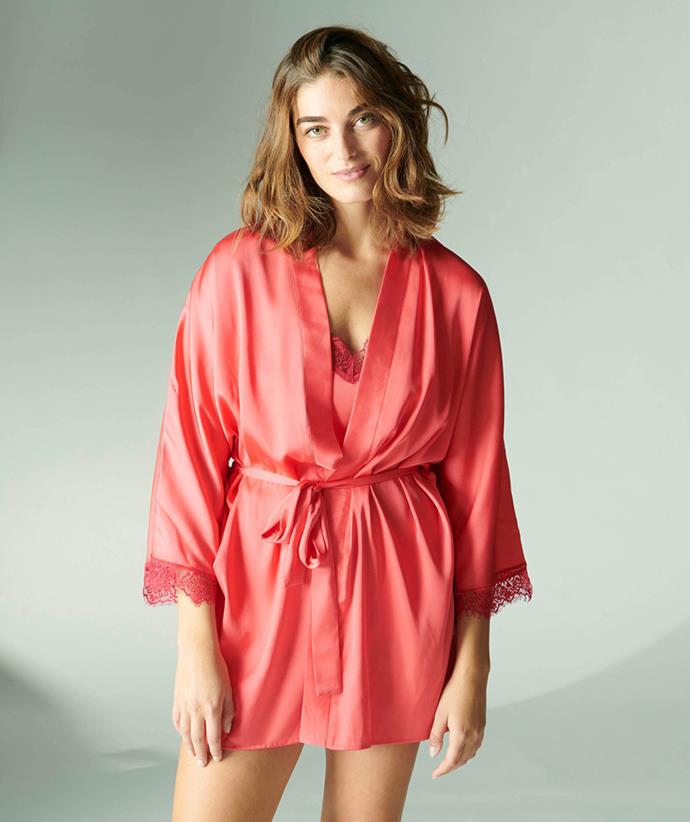 **For the woman who loves satin and lace:** [Simone Pérèle](https://www.simone-perele.com.au/23H980-Satin-Secrets-Kimono?colour=Rose%20Mon%20Amour|target="_blank"|rel="nofollow") Satin Secrets Kimono, $119.95, from [The Iconic](https://www.theiconic.com.au/satin-secrets-kimono-1523961.html|target="_blank"|rel="nofollow").