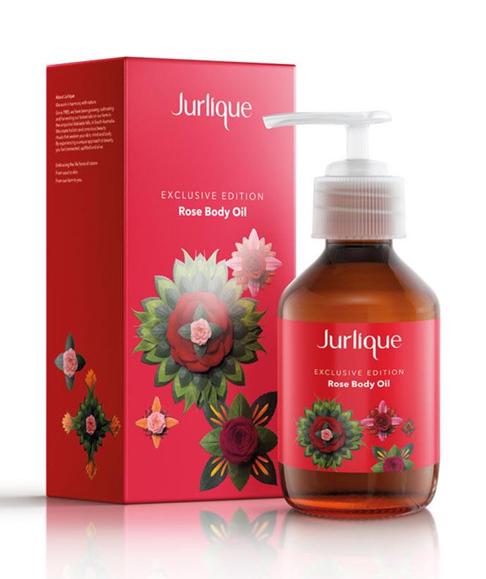 **For the woman who deserves a little pampering:** Exclusive Edition Rose Body Oil, $88, from [Jurlique](https://www.jurlique.com/au/rose-body-oil-limited-edition-RCNY03.html|target="_blank"|rel="nofollow").