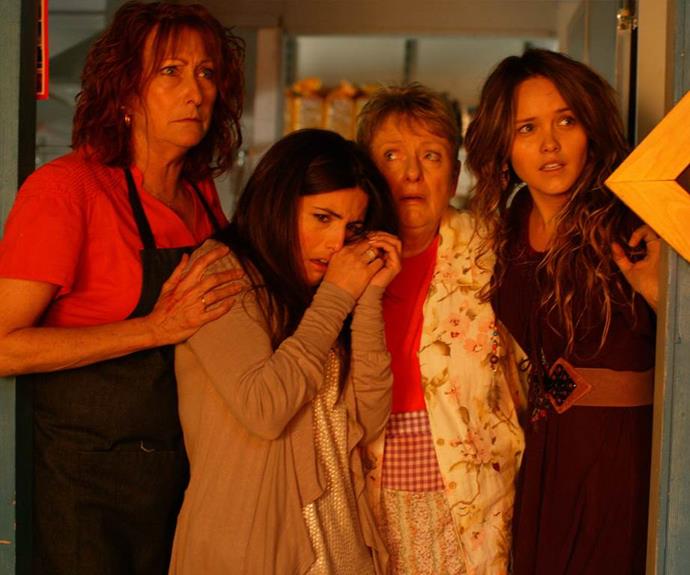 **Diner fire (2010)**
<br><br>
Irene was left devastated after the diner was targeted during the race riots. Her business partner Leah (Ada Nicodemou) struggled in the aftermath, withdrawing herself from society and suffering from agoraphobia.