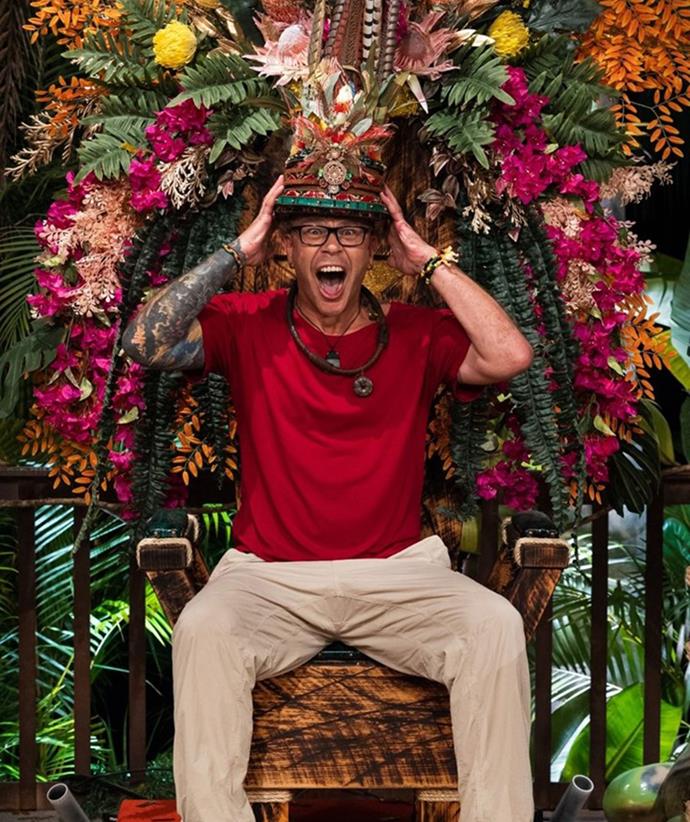 Dylan Lewis claimed the title of Jungle King!