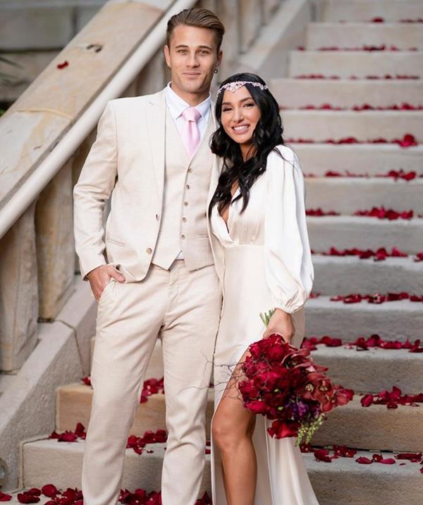 **Ella and Mitch**
<br><br>
Ella Ding and Mitch Eynaud were one of the strongest couples on the ninth season of *MAFS*, but the state of their relationship four months after filming still has a big question mark hanging over it.
<br><br>
But that all came crashing down during Tuesday night's final vows when Mitch shocked Ella by revealing he hadn't made a decision over whether to move forward in their relationship.
<br><br>
He asked his bride for "patience" and said he would not be forced into making a decision about their romance at that point in time.
<br><br>
But just four weeks later at the reunion dinner, Mitch and Ella confirmed they were still together - making them look pretty solid.
<br><br>
The following night when speaking with the experts, Mitch said Ella was his girlfriend and the pair couldn't have looked happier.
<br><br>
However, they went their separate ways just weeks after filming wrapped. There's definitely no love lost between the pair, with Ella saying in April that Mitch is a "cold, commitment-phobe."
<br><br>
Ella has since moved on with Brent Vitiello, though the pair are yet to confirm their romance. Meanwhile, Mitch is single despite rumours of a brief connection with Tamara Djordjevic.